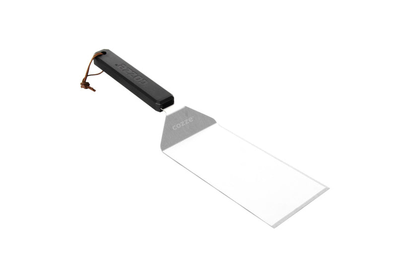 Load image into Gallery viewer, Cozze BBQ Spatel 42 cm zilver zwart

