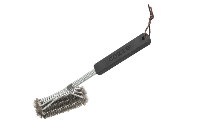 Load image into Gallery viewer, Cozze Reinigingsborstel Grillrooster 40 cm zilver zwart
