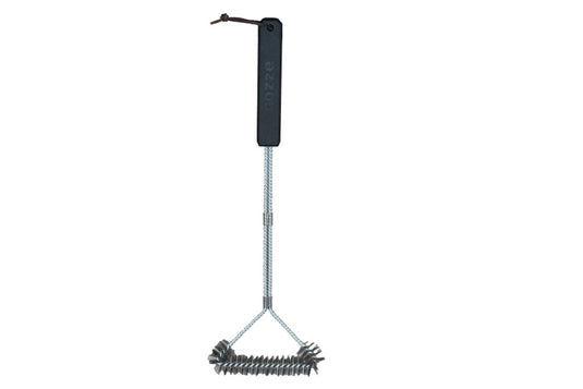 Cozze reinigingsborstel grillrooster 50 cm zilver zwart