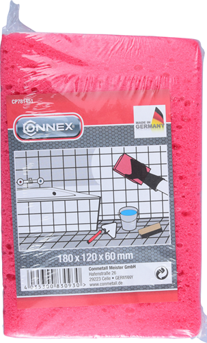 Connex tegelspons 180mm roze - cp781451