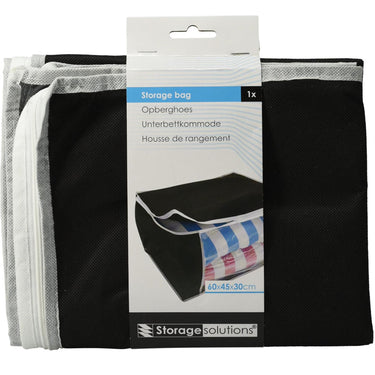 Storage solutions opberghoes zwart 60x30x45cm