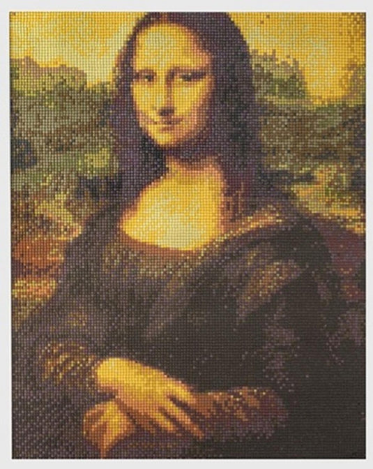 Grafix diamond painting mona lisa 40x50cm