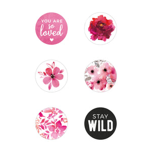 Kaisercraft • curios magenta 6pcs