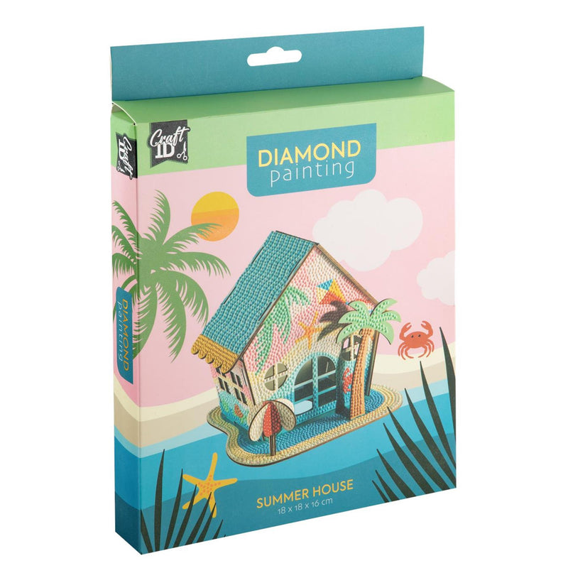 Afbeelding laden in galerijviewer, Craft id diamond painting zomerhuis - 18x18x16cm
