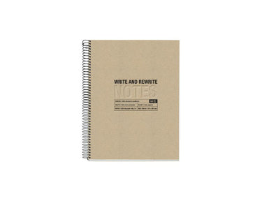 Miquelrius notitieboek - craft - a5 geruit - 120 blz