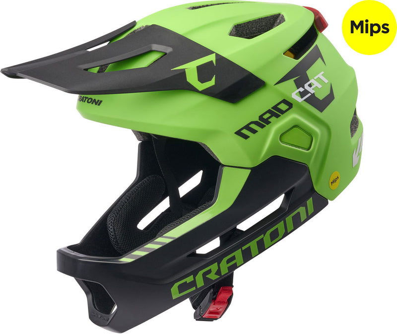 Load image into Gallery viewer, Cratoni madcat mips - youth fullface helmet
