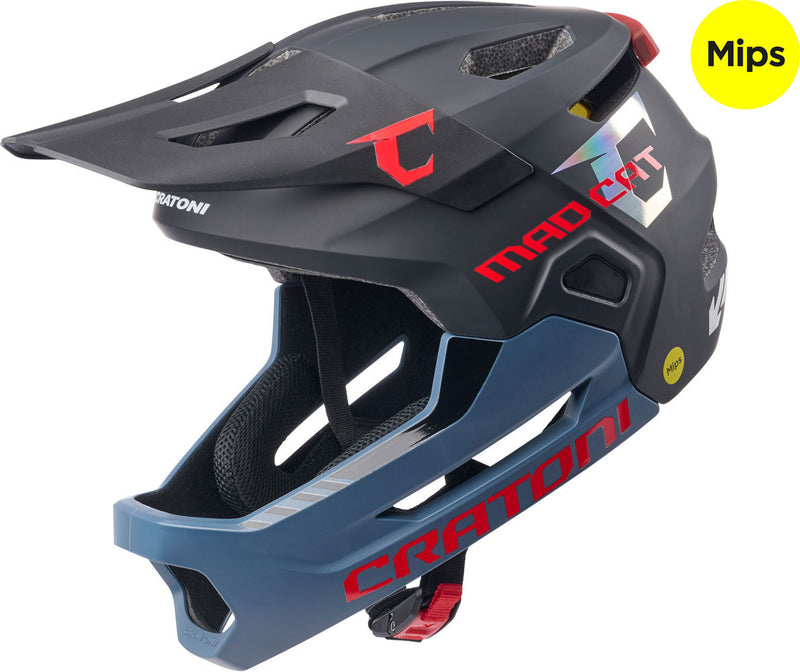 Load image into Gallery viewer, Cratoni madcat mips - youth fullface helmet
