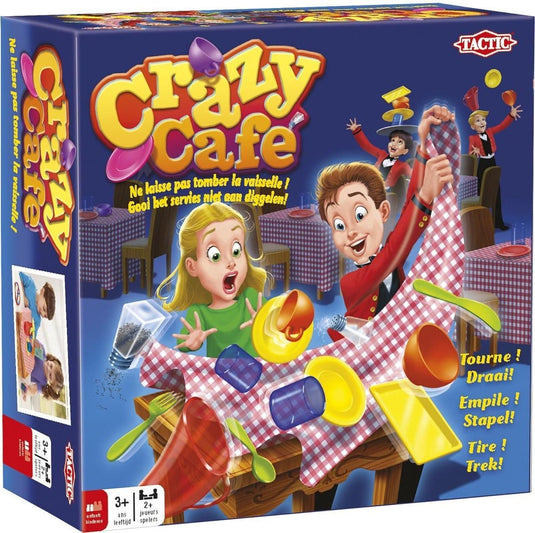 Tactic t spel crazy cafe.,gooi het servies niet aan diggelen