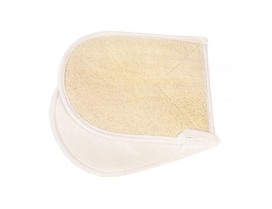 Croll denecke massage handschoen loofah fijn en grof