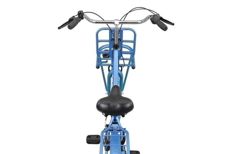 Load image into Gallery viewer, Crown berlin 28 inch 53 cm dames 7v v-brakes blauw
