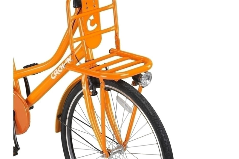 Load image into Gallery viewer, Crown holland 28 inch 53 cm dames terugtraprem oranje
