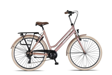 Crown new york 28 inch 53 cm dames 7v v-brakes roze