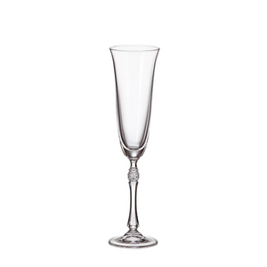 Crystal bohemia champagneglas fregata 190ml 6 stuks