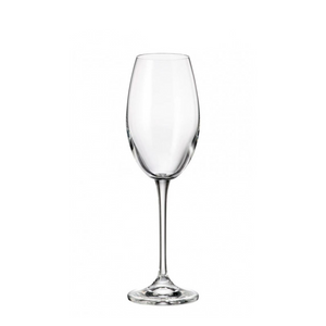 Crystal bohemia witte wijnglas fulica 300ml 6 stuks