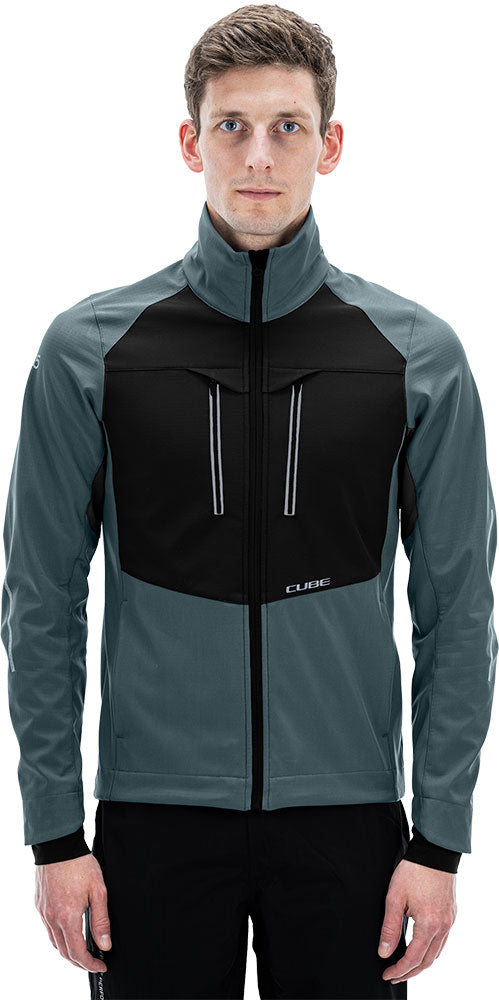 Load image into Gallery viewer, Cube blackline 365 - mtb softshell jacket
