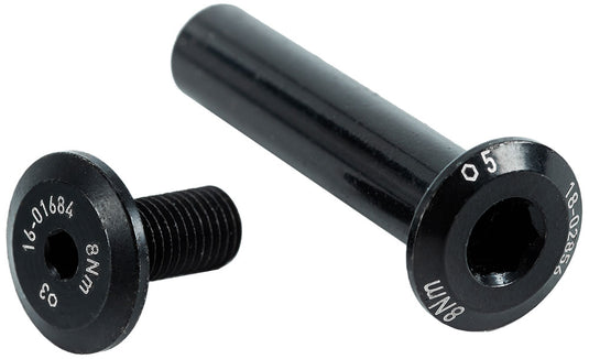 Cube shock mount axle pivot set stereo hybrid