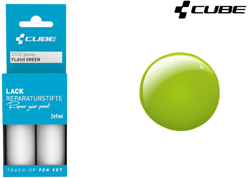 Load image into Gallery viewer, Cube touch-up pen set flash green
