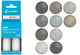 Cube touch-up pen set grey matt