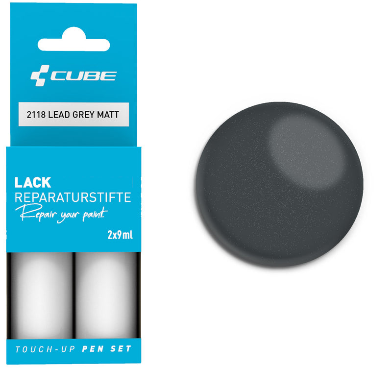 Load image into Gallery viewer, Cube touch-up pen set lead grey matt
