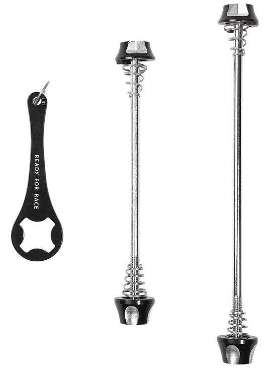 Rfr tension axle set with theft protection