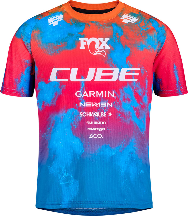 Load image into Gallery viewer, Cube rookie x actionteam - kid's mtb jersey
