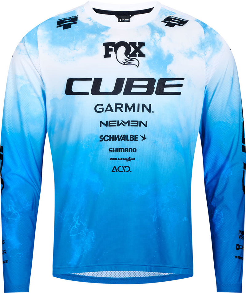 Load image into Gallery viewer, Cube x actionteam - mtb long sleeve jersey
