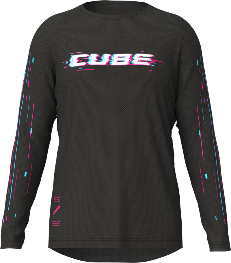 Load image into Gallery viewer, Cube glitch - mtb long sleeve jersey
