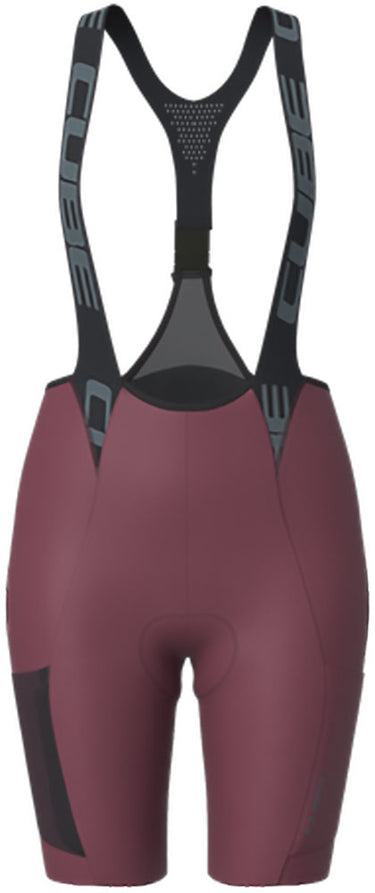 Cube gravel cargo - women's bib shorts with pad