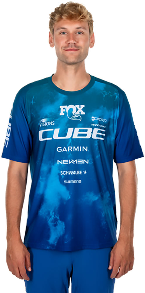 Load image into Gallery viewer, Cube x actionteam - mtb jersey
