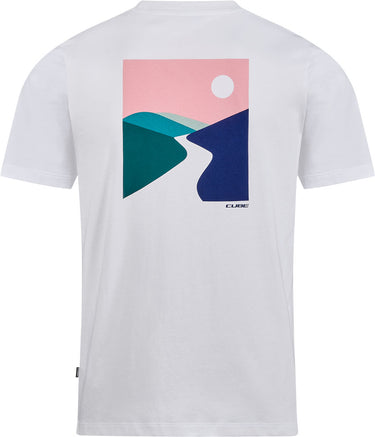 Cube organic sunset - t-shirt