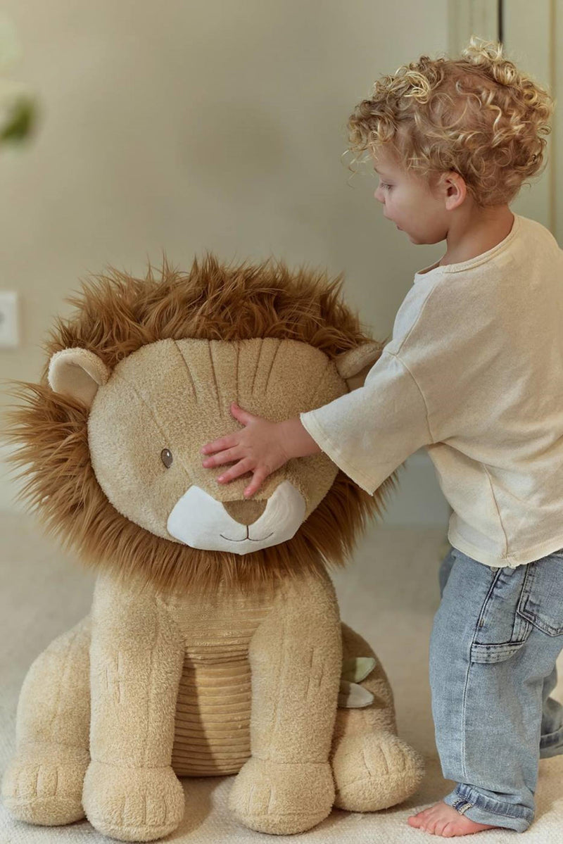 Load image into Gallery viewer, Little dutch safari friends knuffel leeuw 60cm
