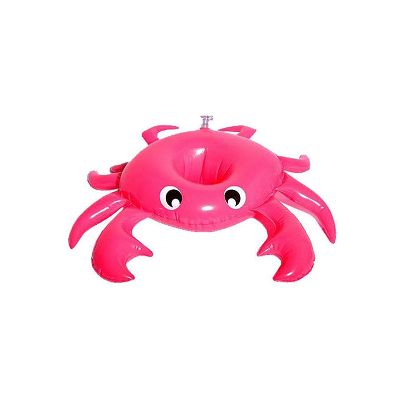 Load image into Gallery viewer, Dreamscape | roze opblaasbare bekerhouder krab
