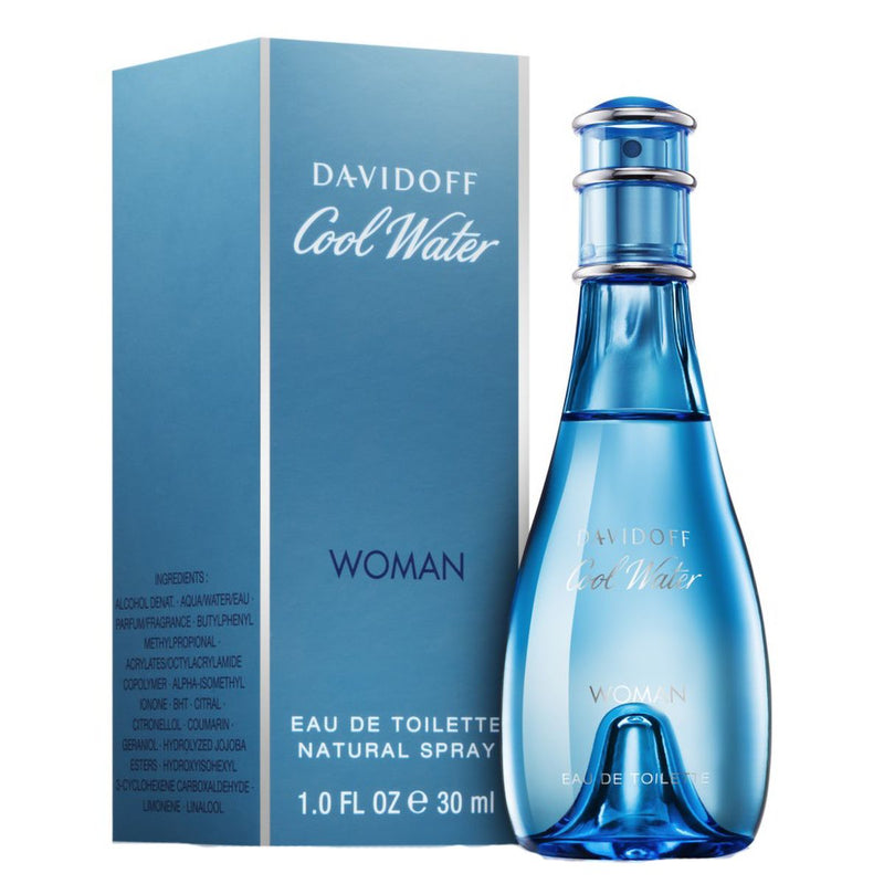 Load image into Gallery viewer, Davidoff eau de toilette spray coolwater woman 30ml dames

