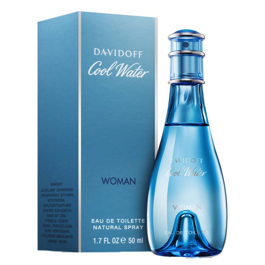 Davidoff eau de toilette spray coolwater woman 50ml dames