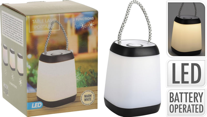 Load image into Gallery viewer, Home styling tafellamp draagbaar led zwart
