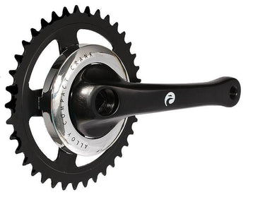 Batavus crank set icb 38t alu black silver