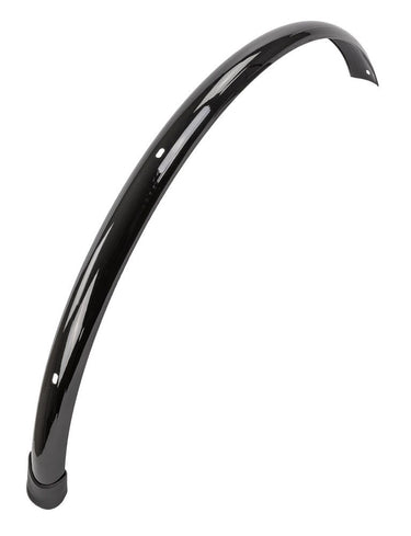 Eurofender spatbord achter ef 46mm glanzend zwart