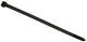 Unbranded kabelbinders 2.5x160 zwart zak a 100