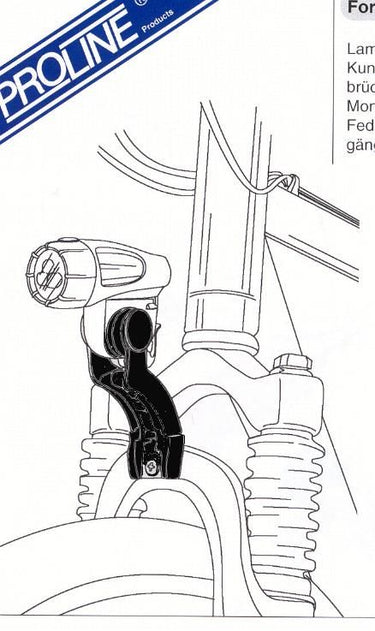 Proline adapter voorvork verlichting