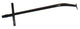 Roland kard trekstang zadel big boy kaal