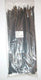Unbranded kabelbinders 7.6x300 zwart zak a 100