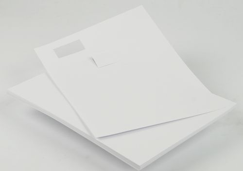 Juncker prijskaart papier wit zak a 25 vel