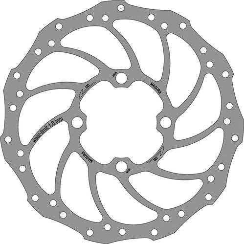 Magura remd mag schijf storm rohloff 4gts 180mm zi