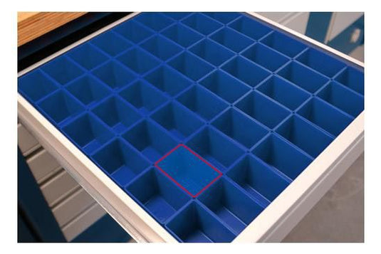 Magad raaco bakje a9-1 blauw 47x39x55 ds a 96