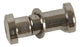 Unbranded bout zadelpen m8x20 inbus chroom ds a 10