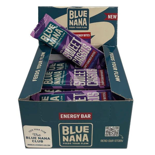 Blue nana energy bites sweet cassis
