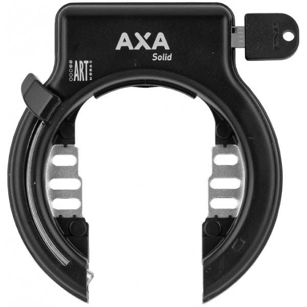 Afbeelding laden in galerijviewer, Axa Solid zwart ringslot - 14cm - ART2
