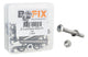 Bofix Vork-kroonbout RVS M6-45 compleet (10st)
