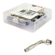 Verloopnippel auto haaks per 6