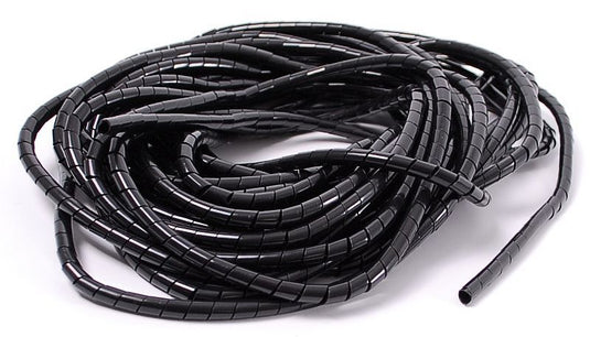 Unbranded kabed spiraalband 4mm zw 10m